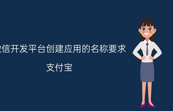 微信开发平台创建应用的名称要求 支付宝，微信是哪个公司？